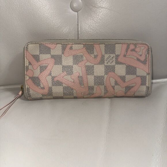 Authentic Louis Vuitton LV Tahitienne Collection Portefeuille Clemence Wallet - Picture 1 of 16